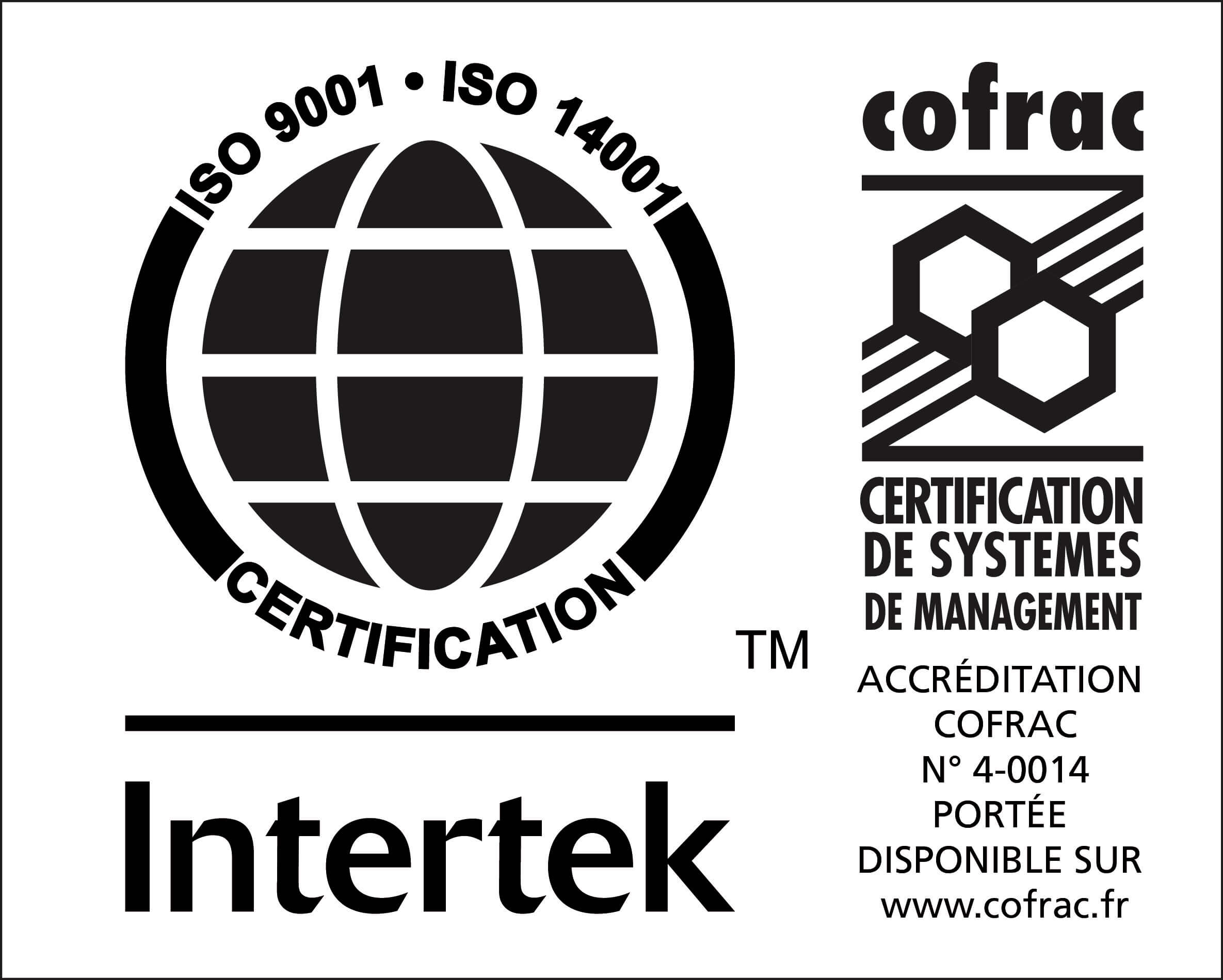 ISO 9001-14001 certification